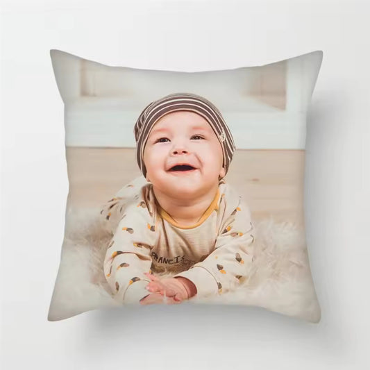 🛋️Your Style, Your Story – Custom Cushion Cover | Personalized Throw Pillowcase